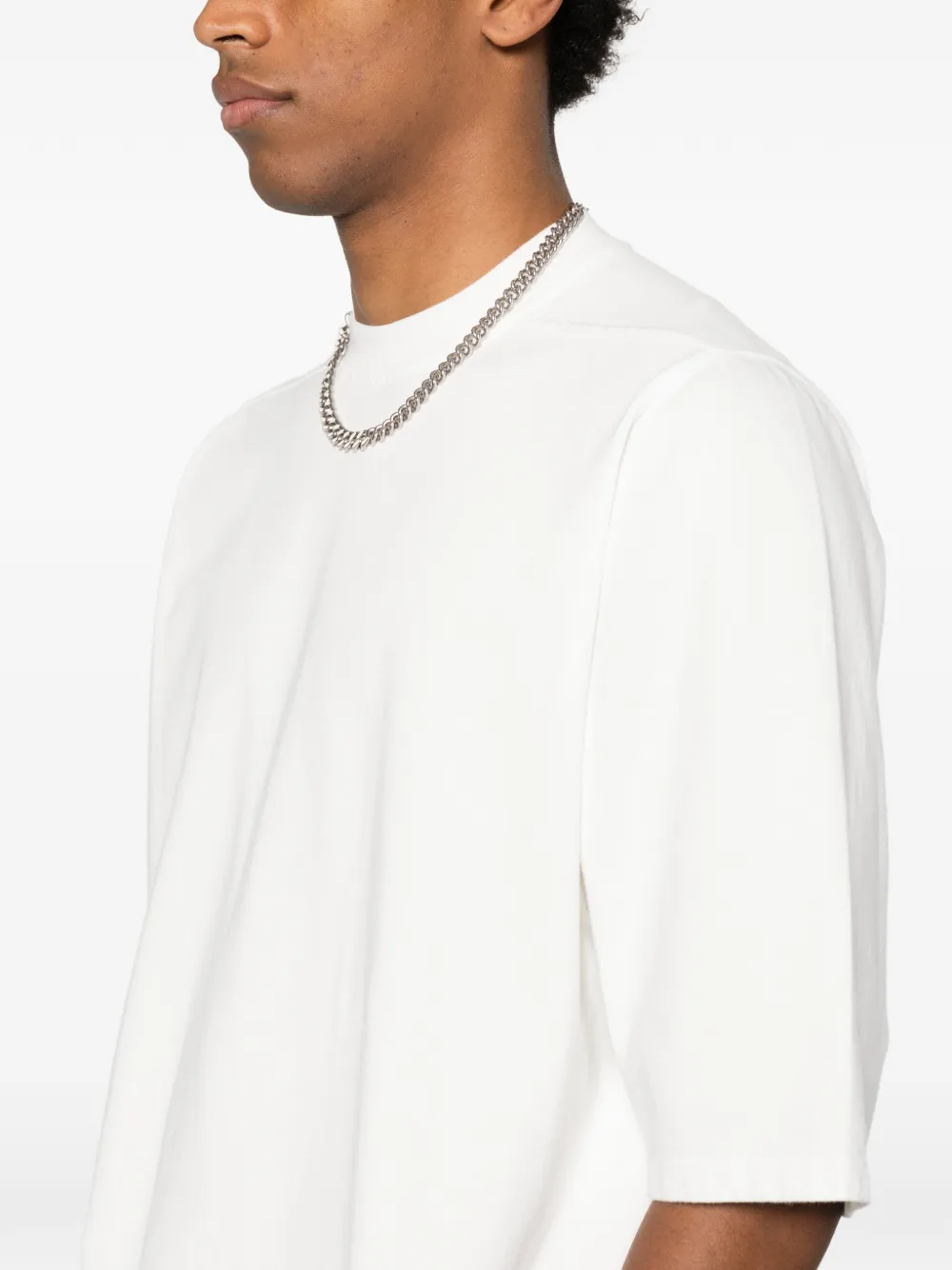 Rick Owens DRKSHDW T-shirt met ronde hals Wit
