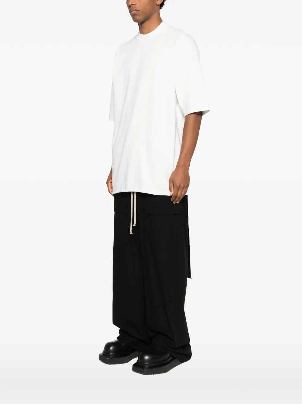 Rick Owens DRKSHDW T-shirt met ronde hals Wit