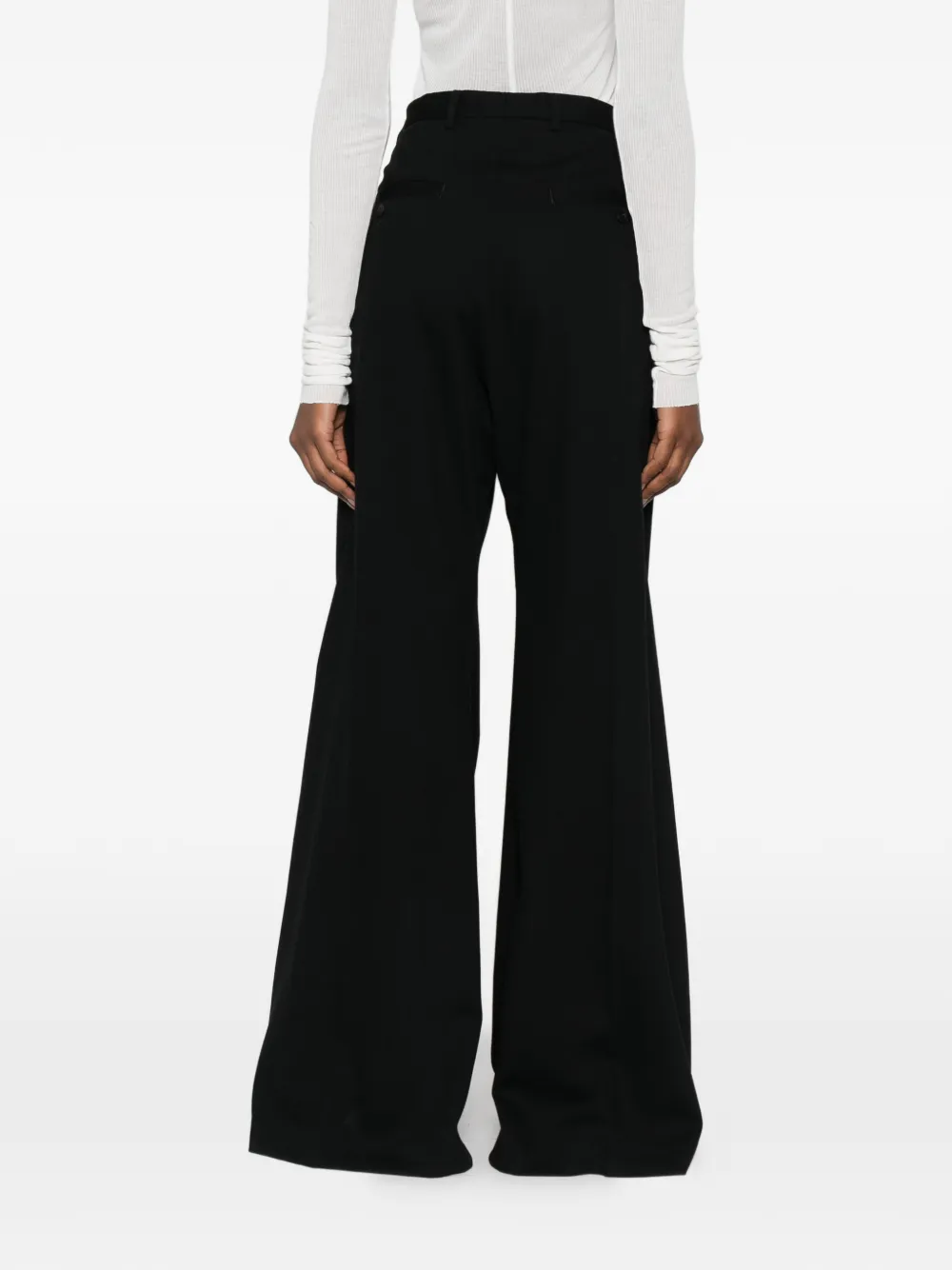Rick Owens Broek met rits Zwart