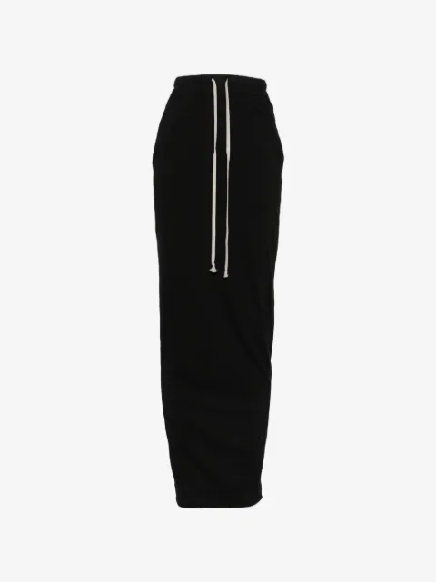 Rick Owens DRKSHDW falda larga Pillar