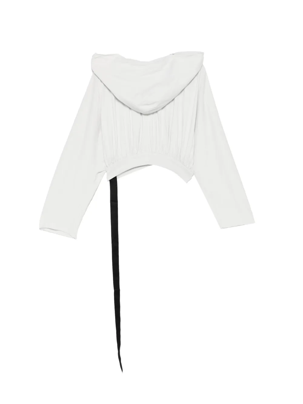 Rick Owens Drkshdw Cropped Hoodie - Neutrals 