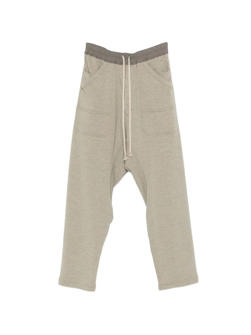 Rick Owens DRKSHDW classic cargo drawstring track pants - Grigio