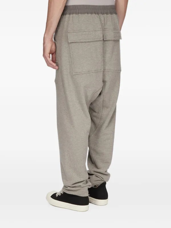 Rick Owens DRKSHDW Classic Cargo Drawstring Track Pants | Grey