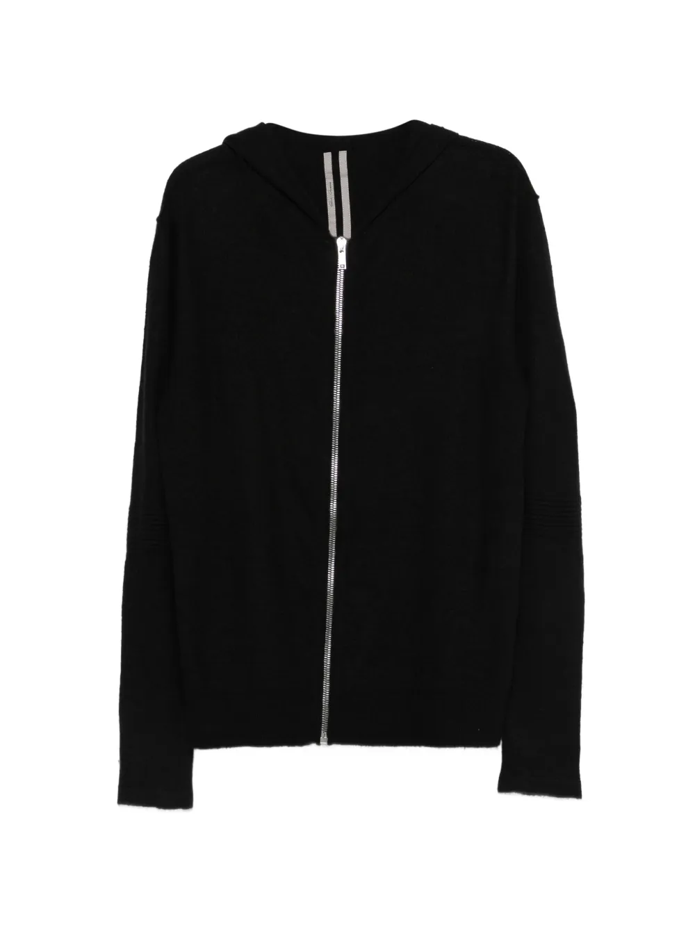 Rick Owens zip-up hoodie - Schwarz
