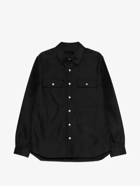 Rick Owens button chest-pocket jacket