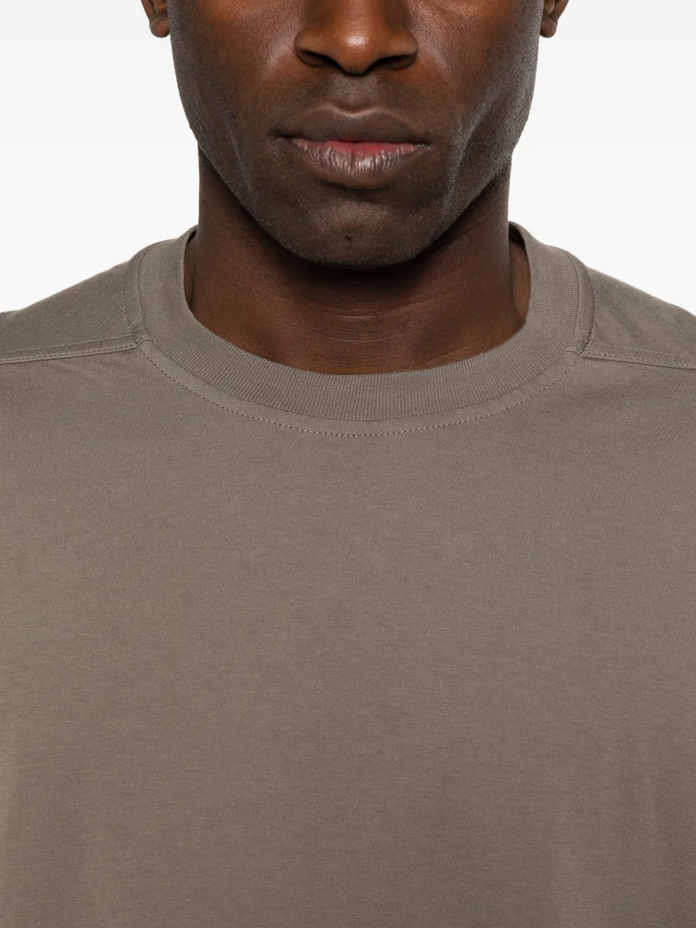 Rick Owens T-shirt met ronde hals Grijs