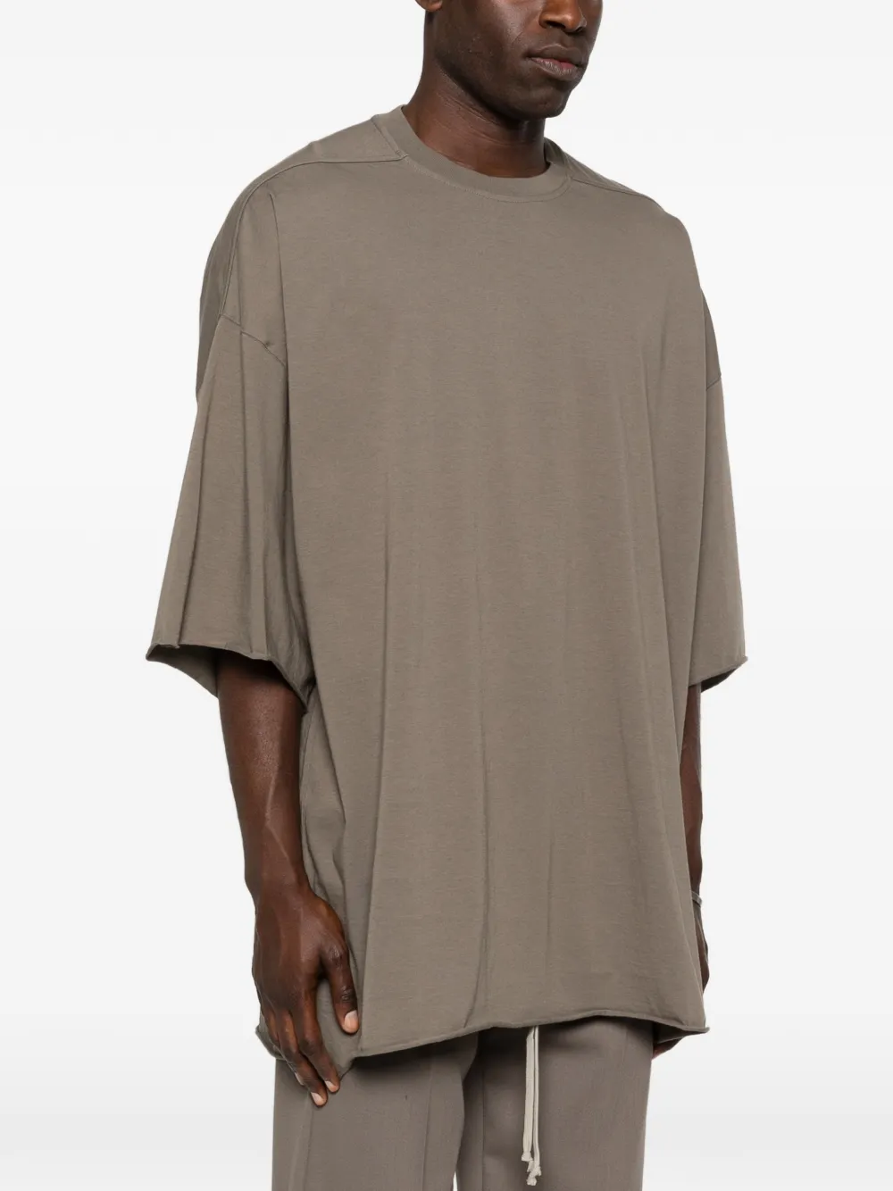 Rick Owens T-shirt met ronde hals Grijs