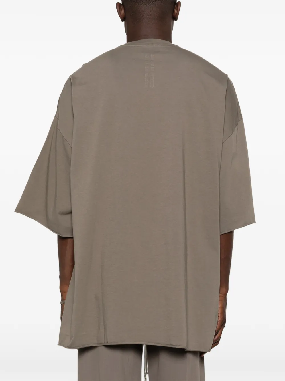 Rick Owens T-shirt met ronde hals Grijs