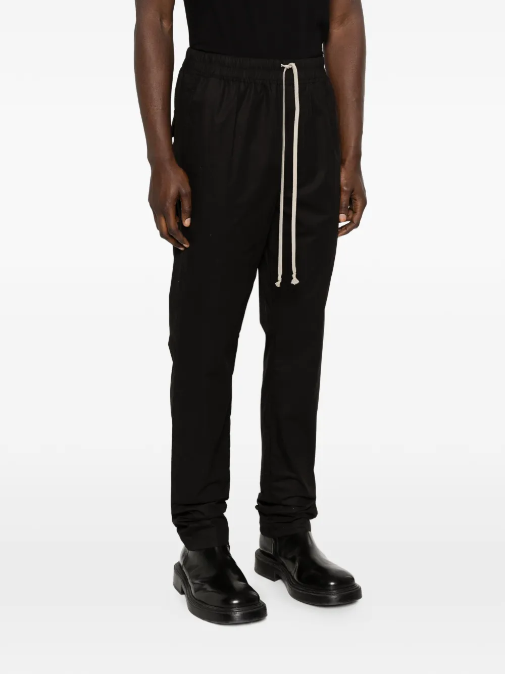  Rick Owens Drawstring Track Pants - Black 