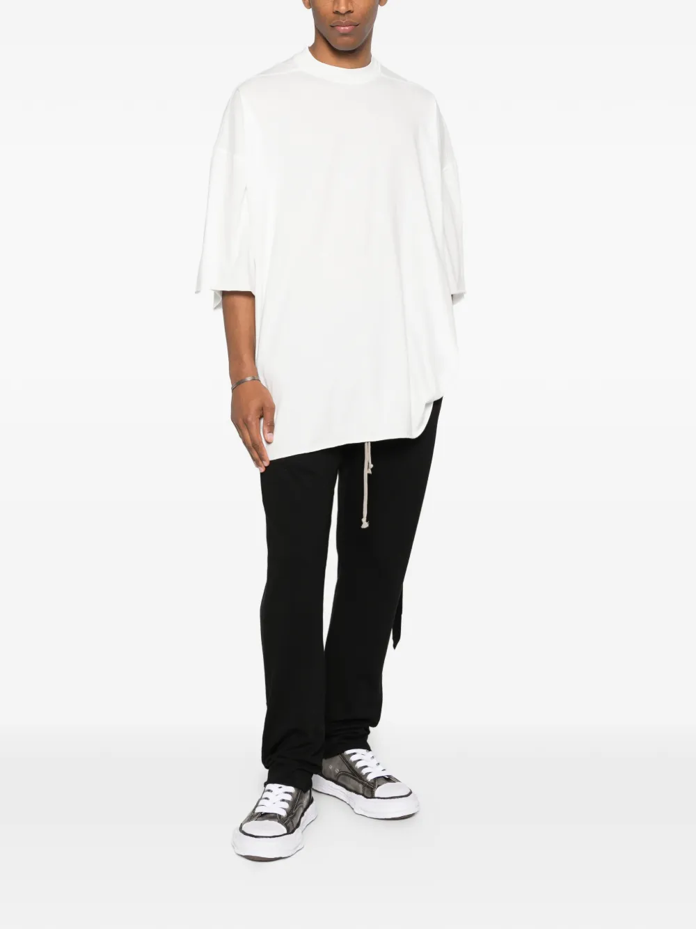 Rick Owens DRKSHDW T-shirt met ronde hals Wit