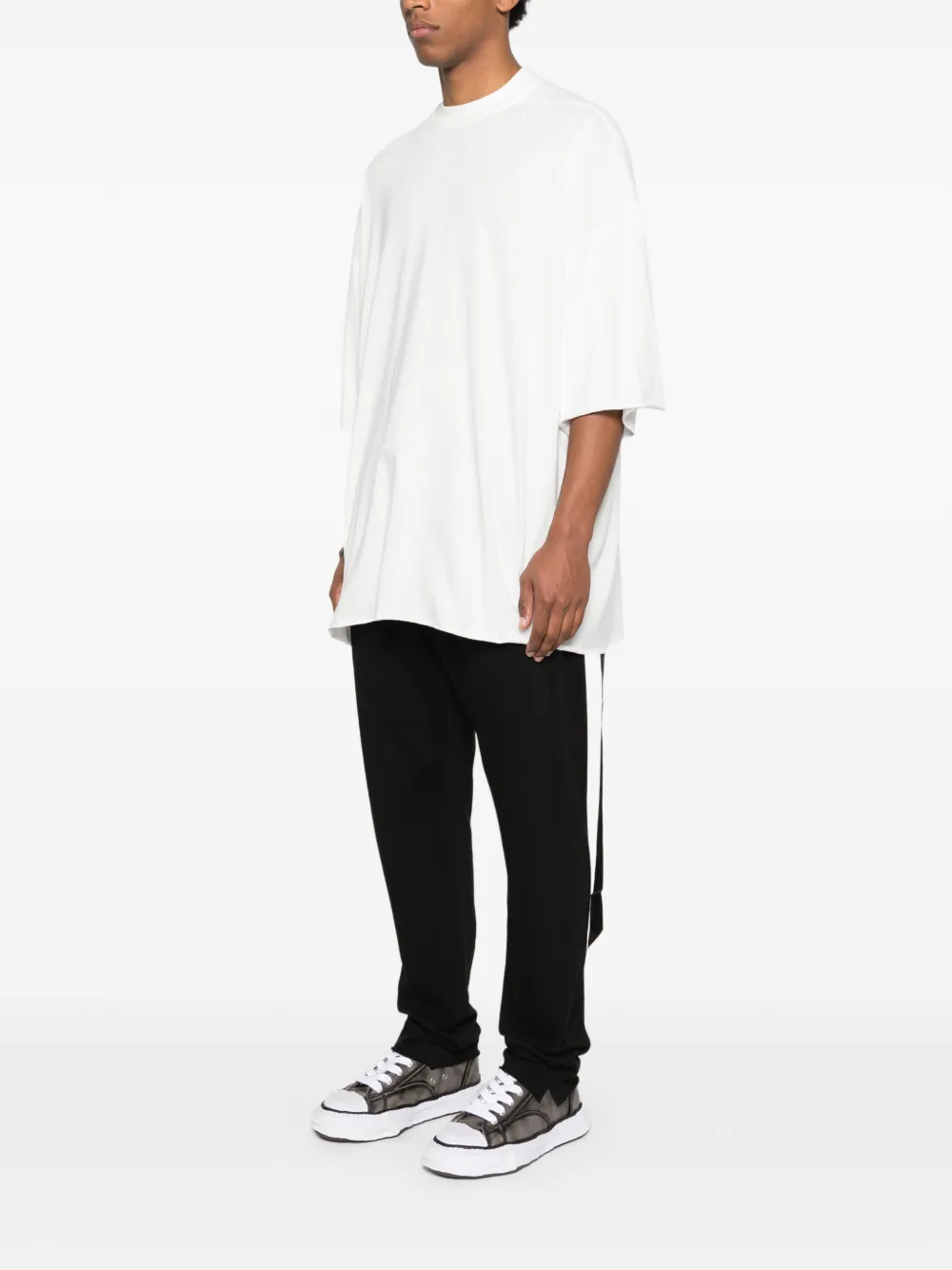 Rick Owens DRKSHDW T-shirt met ronde hals Wit