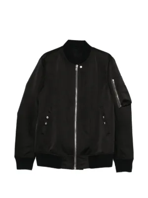 Prada トライアングルロゴ ボンバージャケット | ブラック | FARFETCH JP