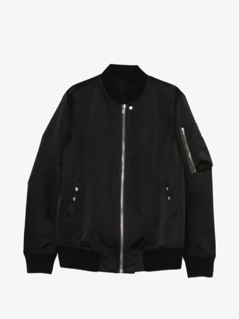 Rick Owens chamarra bomber con cierre