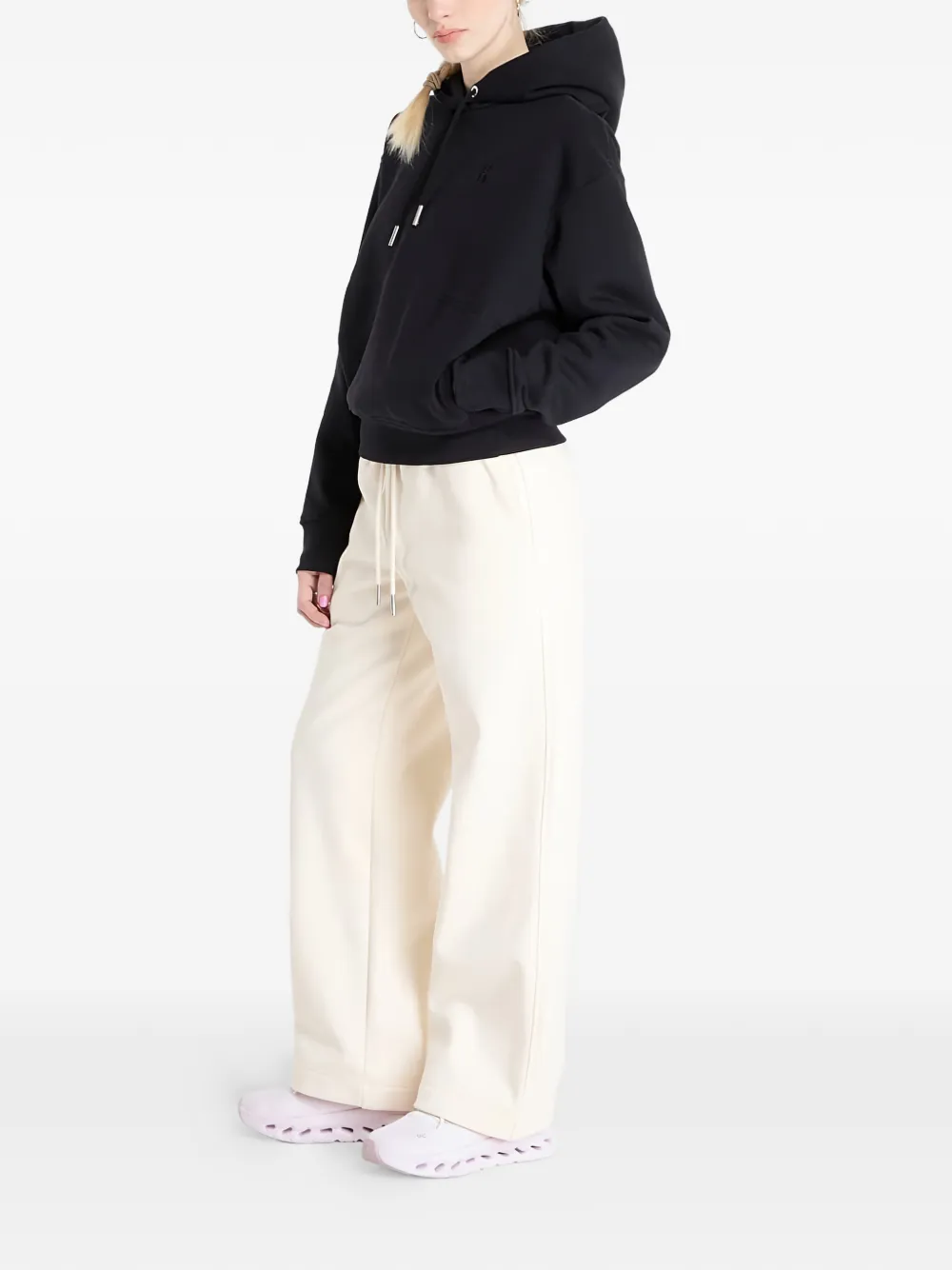 On Club Collective hoodie Zwart