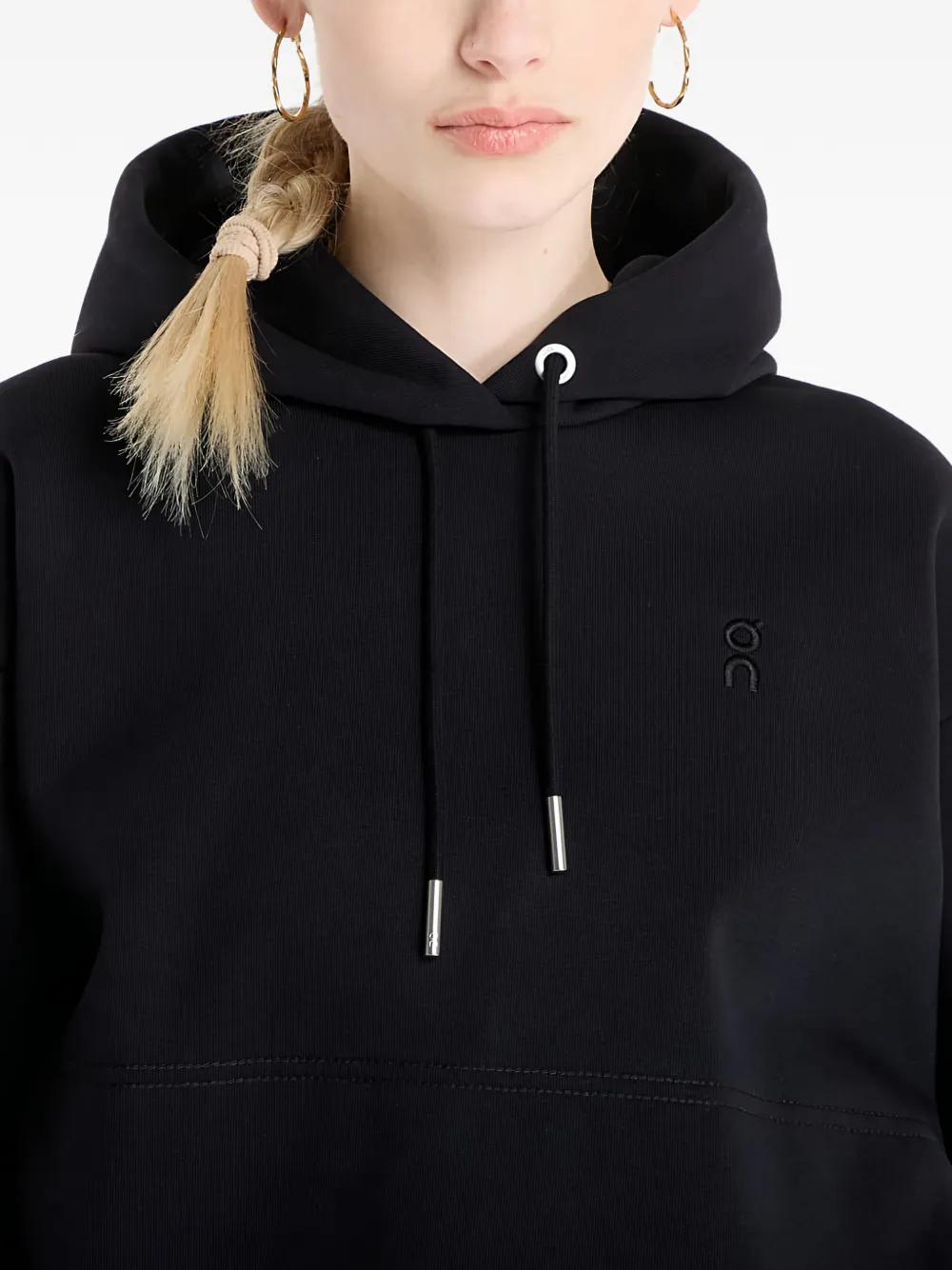 On Club Collective hoodie Zwart