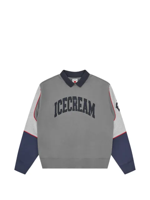 ICECREAM polo colourblock sweatshirt
