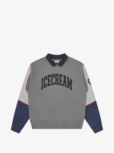 ICECREAM polo colourblock sweatshirt