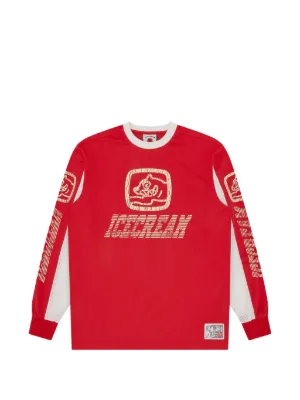 RIVINGTON ROI REBIS Membership USO long-sleeve T-shirt | Red