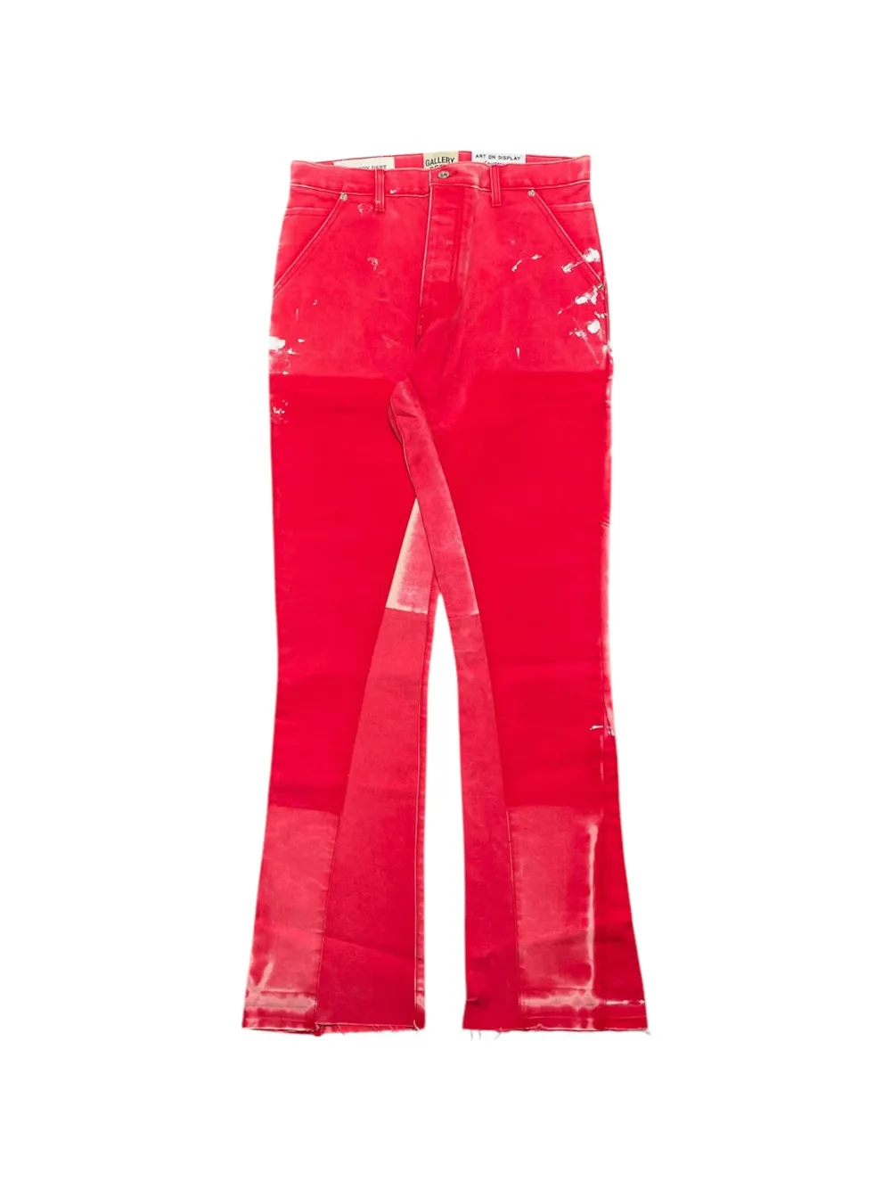 GALLERY DEPT. LA Flare carpenter flared jeans - Rosso