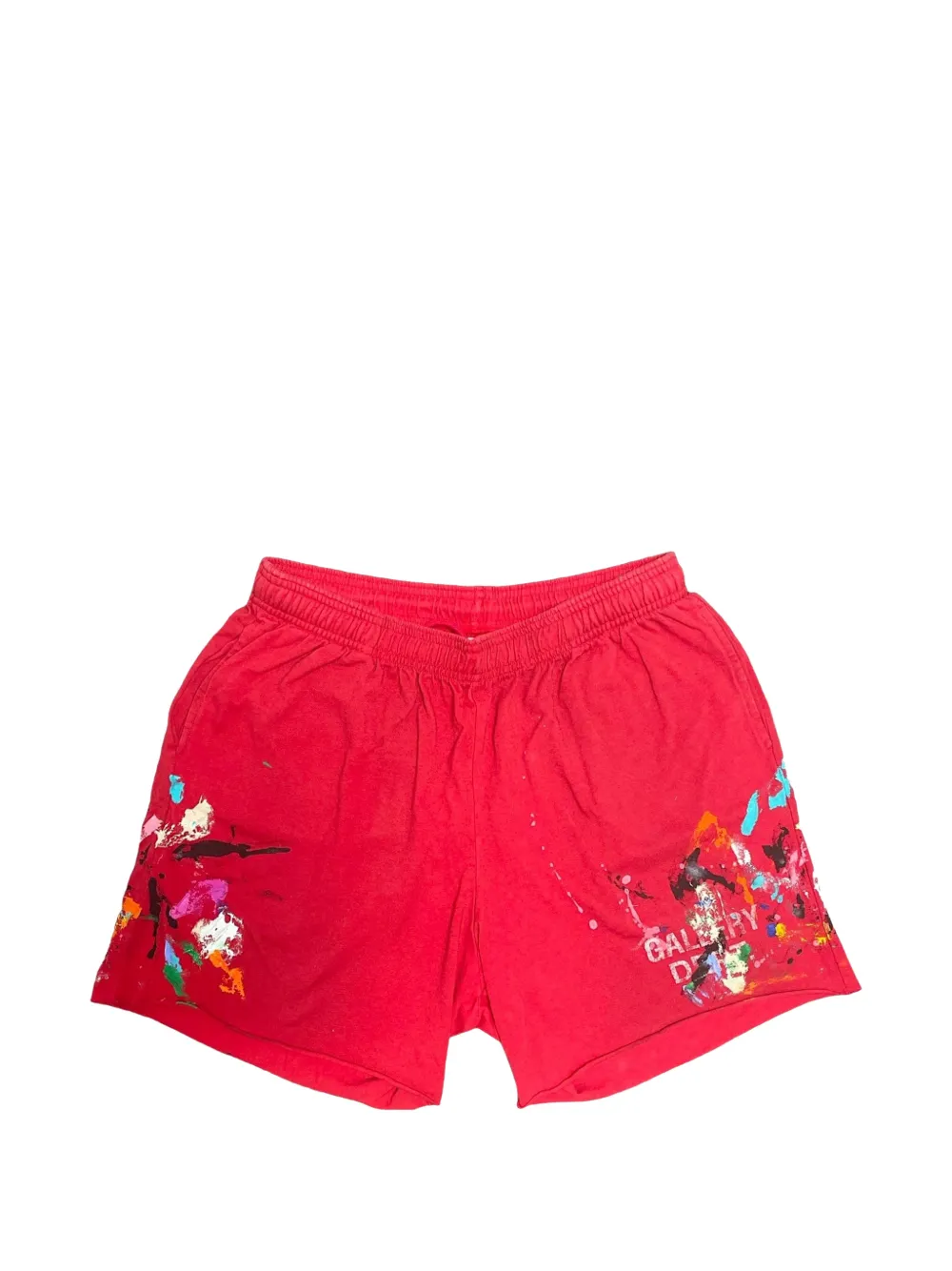 GALLERY DEPT. Insomnia printed track shorts - Rosso