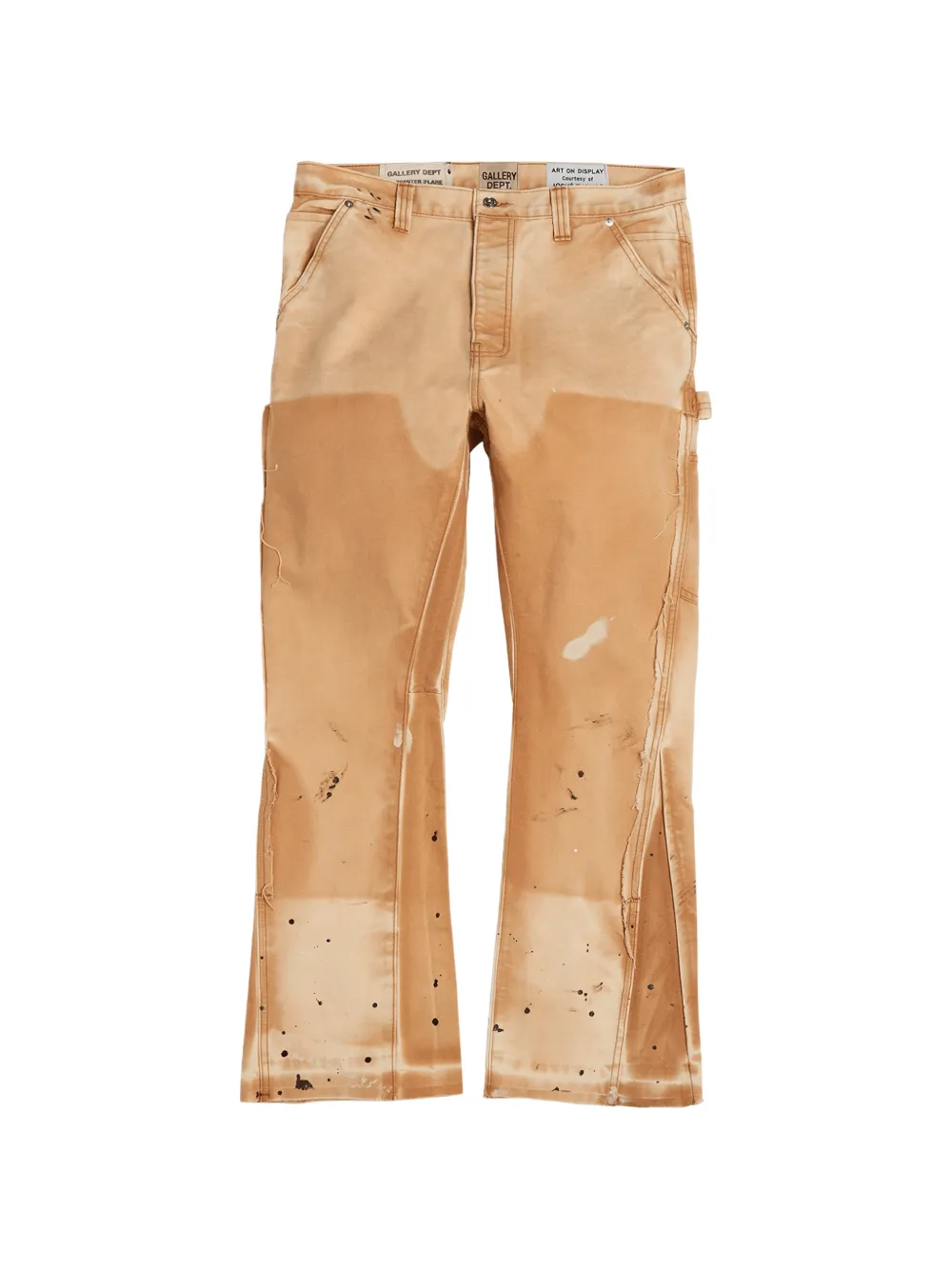 GALLERY DEPT. Carpenter cotton jeans - Toni neutri