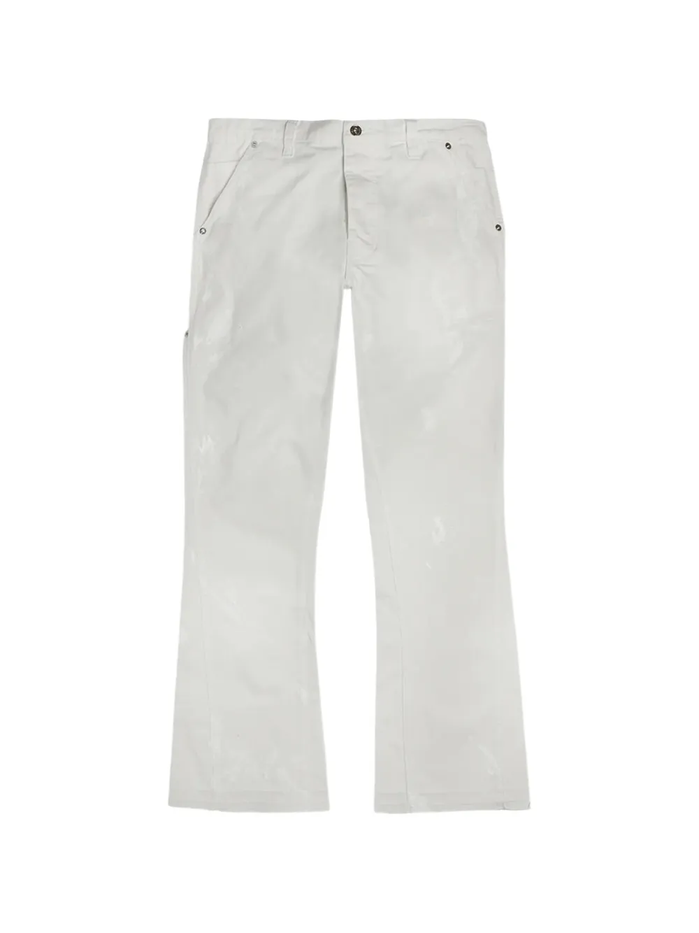 GALLERY DEPT. Stadium Uniform flare carpenter jeans - Bianco