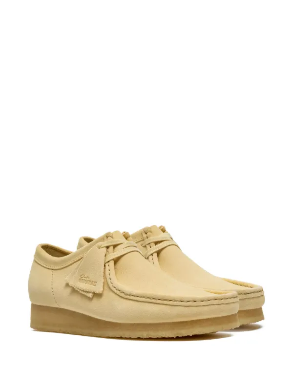 Clarks Originals Wallabee lace-up Desert Boots | Yellow | FARFETCH