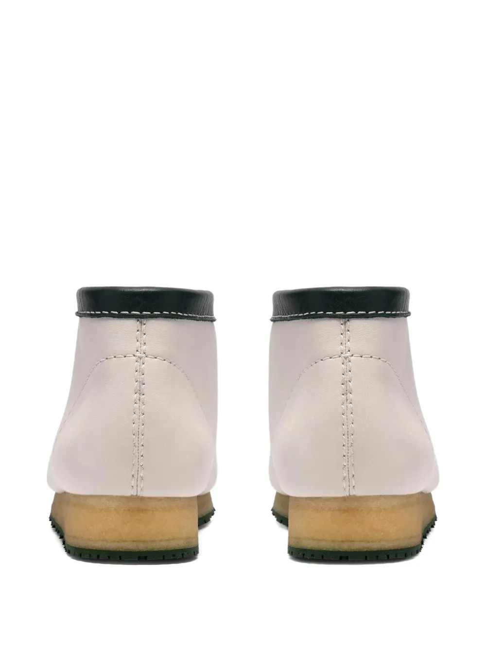 Clarks Originals Walla leather desert boots Wit