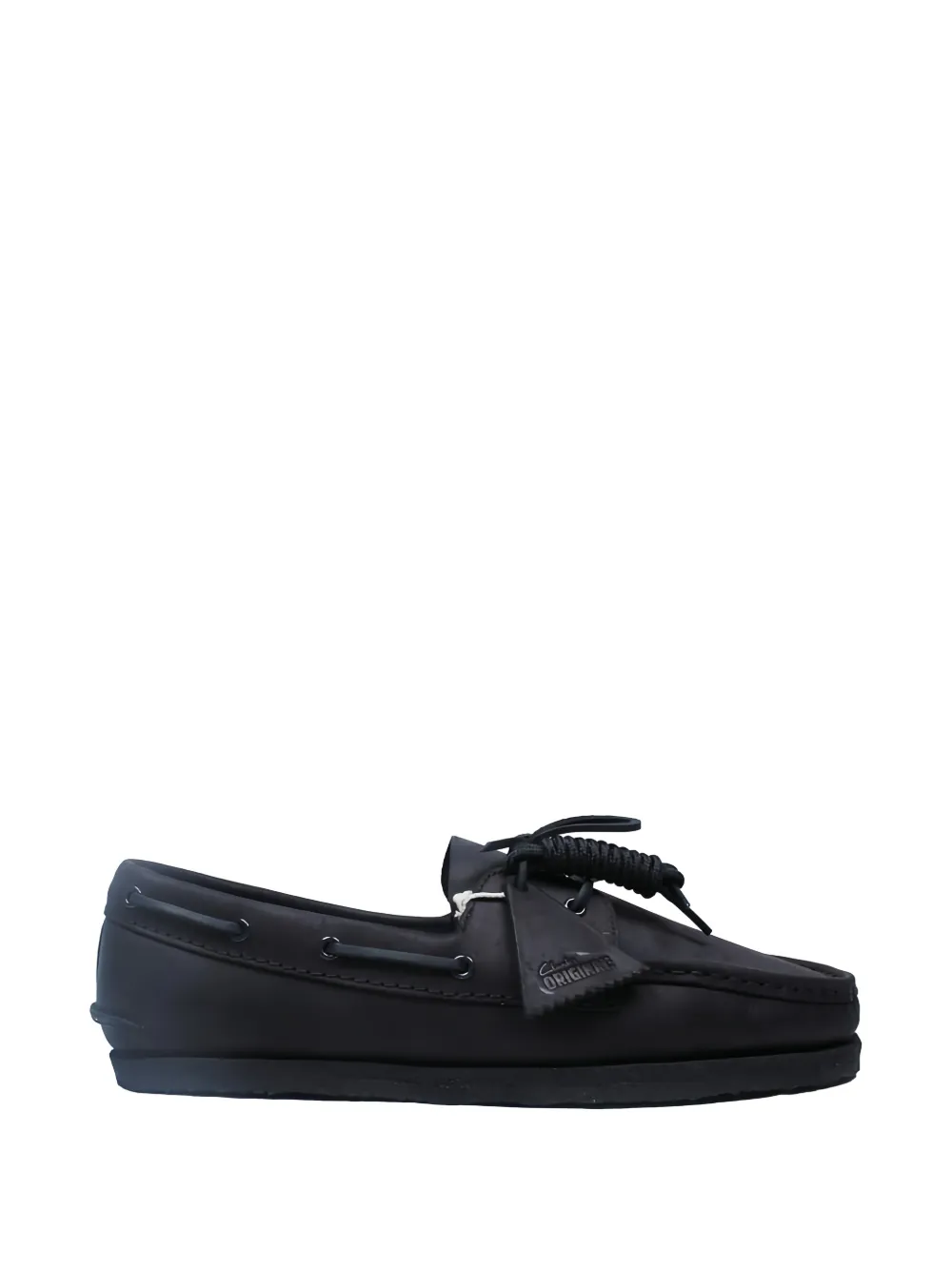 Clarks Originals lace-up boat shoes - Nero