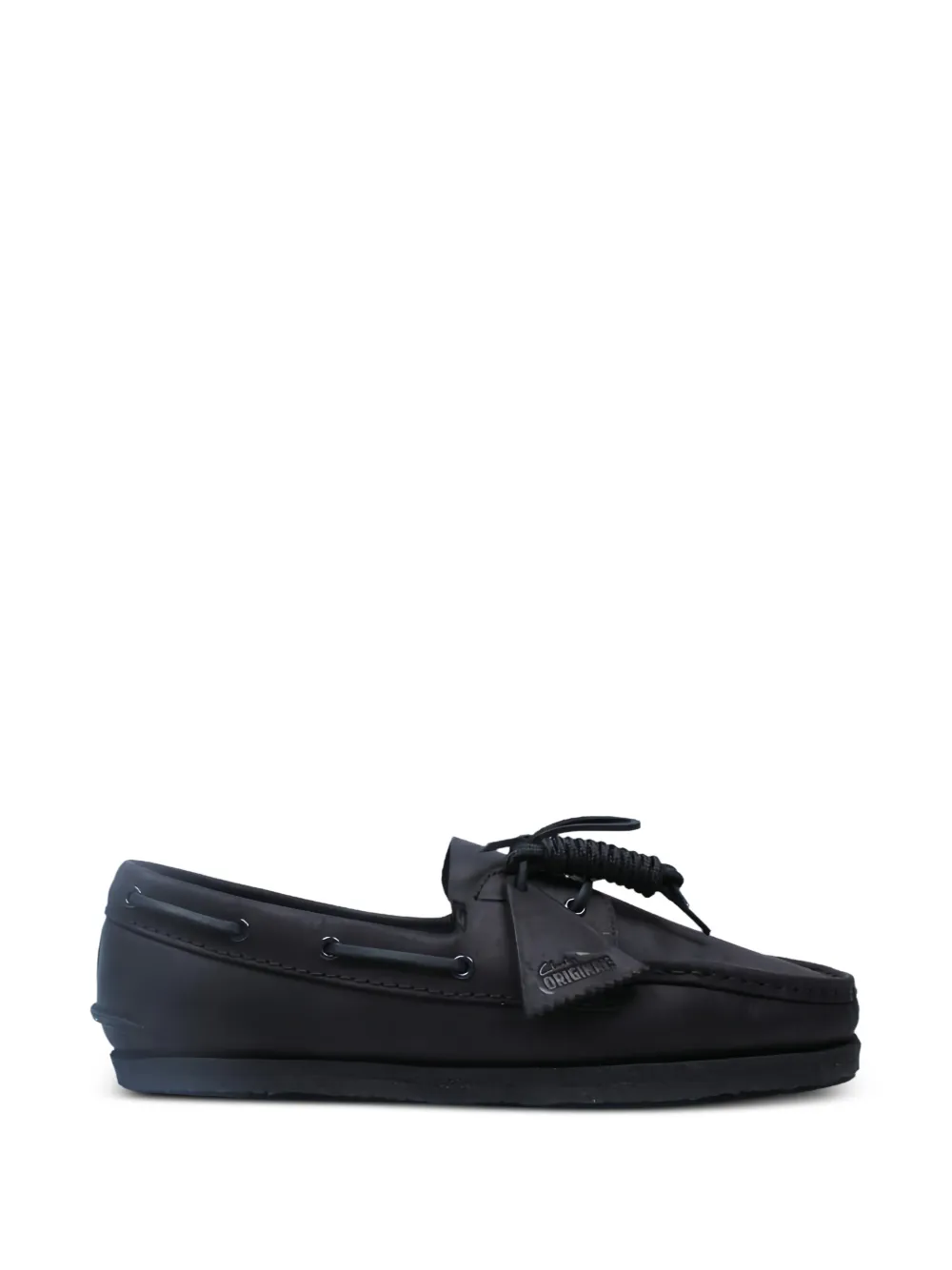 Clarks Originals lace-up boat shoes - Nero