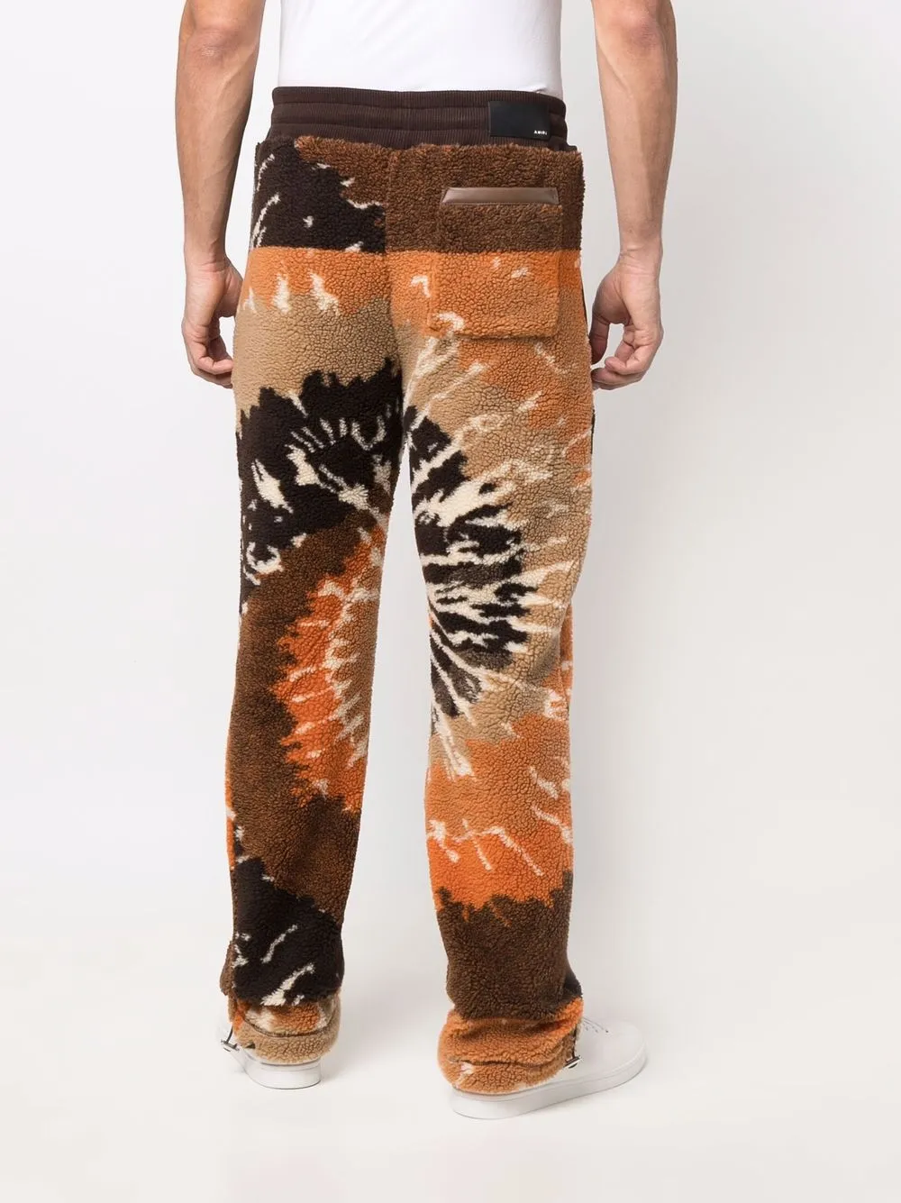 AMIRI Trainingsbroek met tie-dye print Bruin