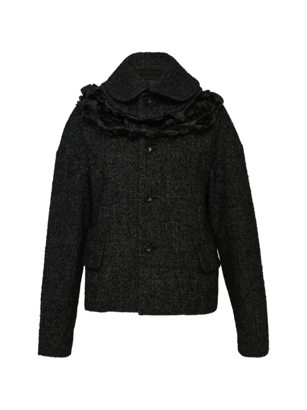 Comme Des Garçons Comme Des Garçons ラッフル ジャケット | グレー