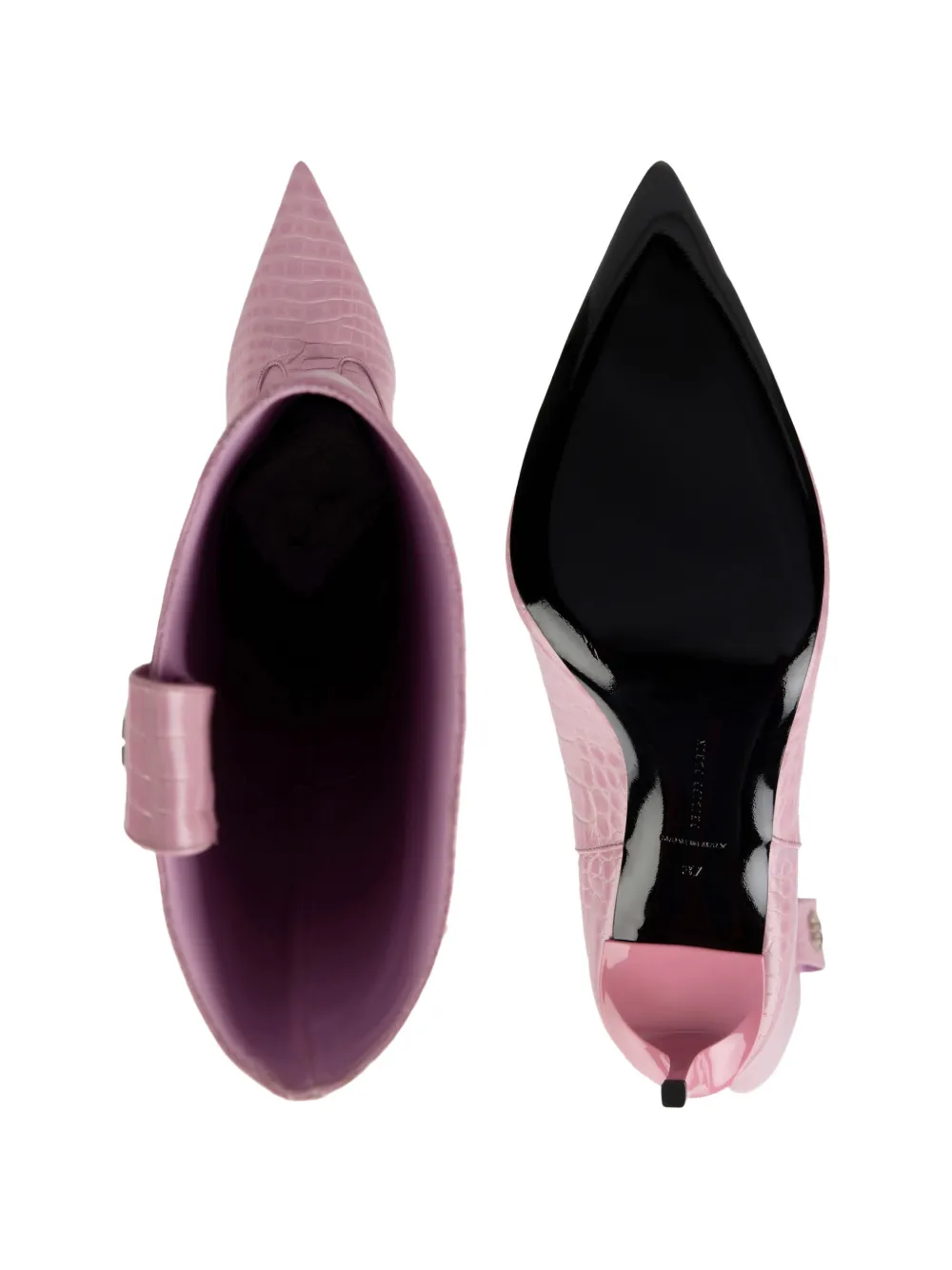 Philipp Plein Laarzen met roze hak