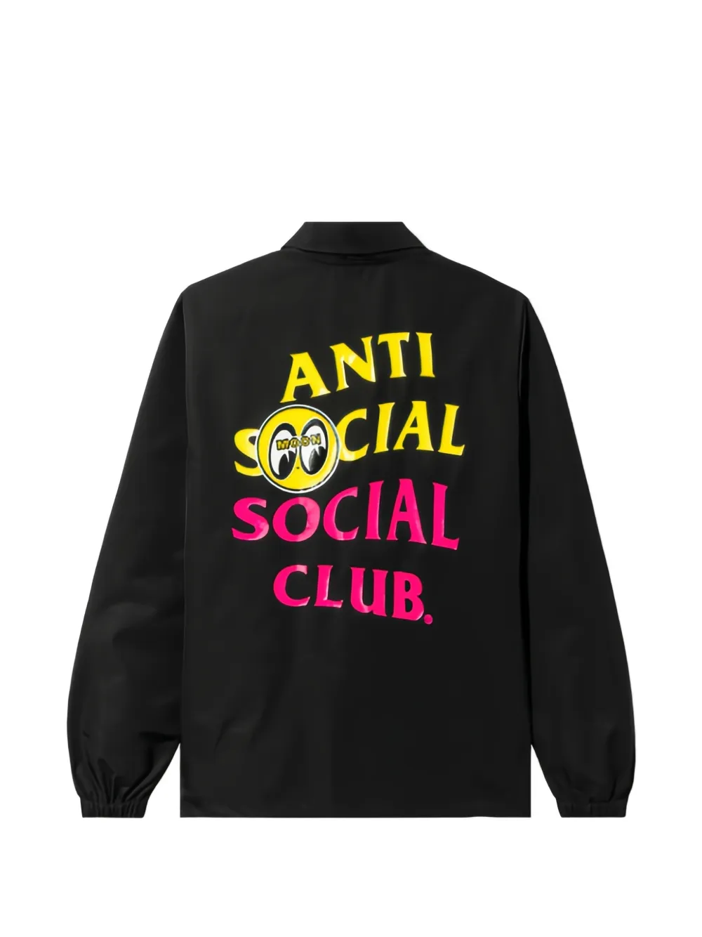 Anti Social Club Jack met logoprint Zwart