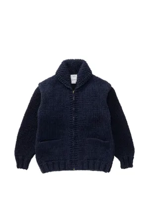 Visvim Selmer Cardigan | Black | FARFETCH ZA