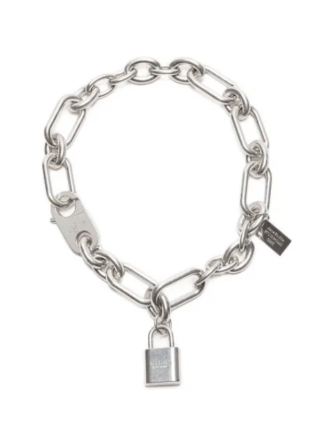 Acne Studios padlock chain necklace