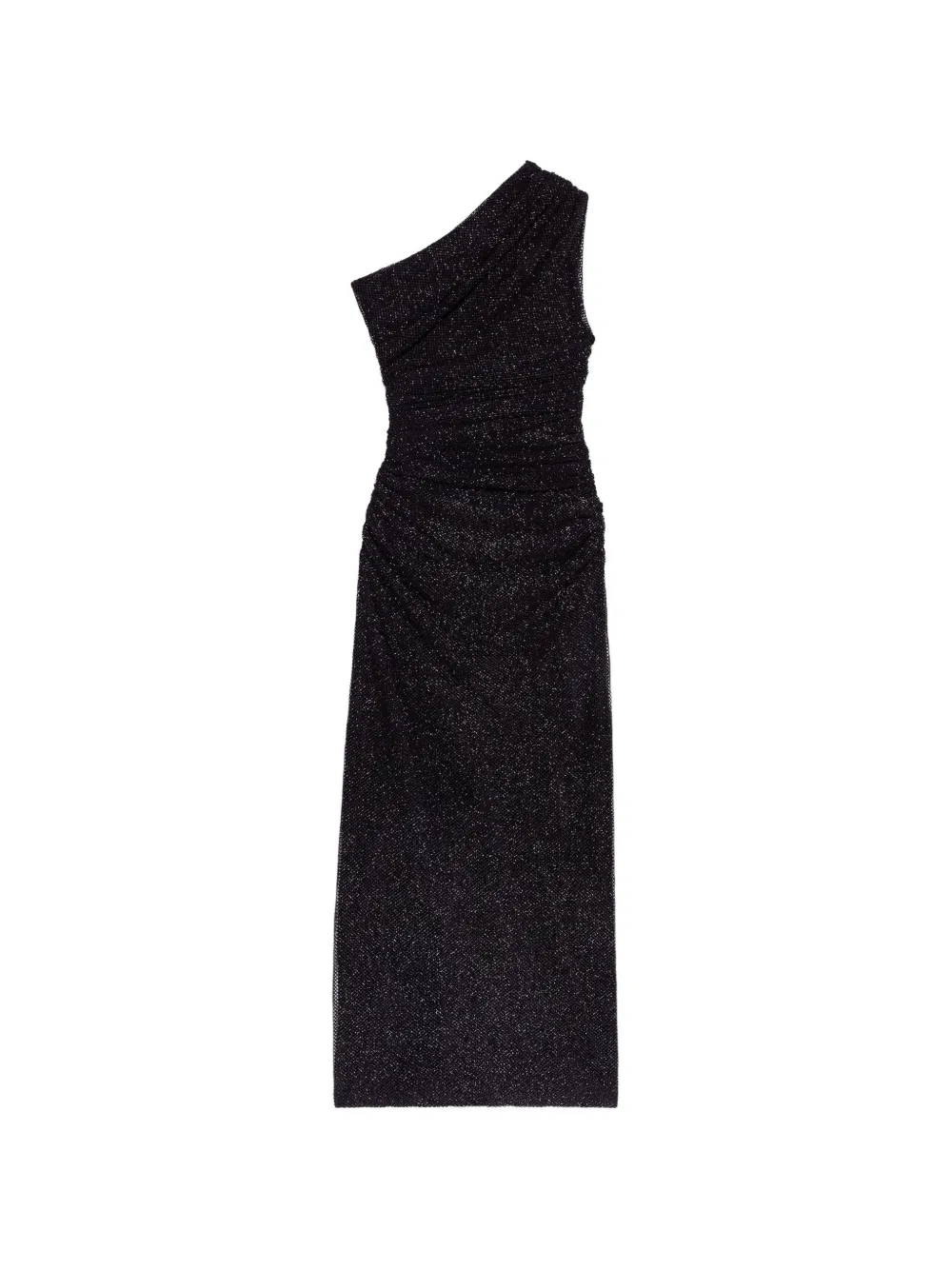 Maje asymmetric midi dress - Nero