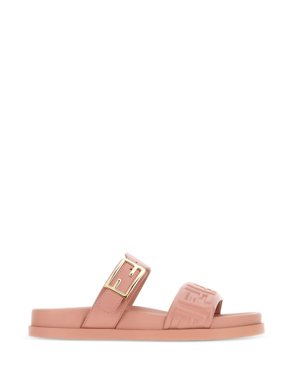 FENDI logo-embellishment sandals Roze
