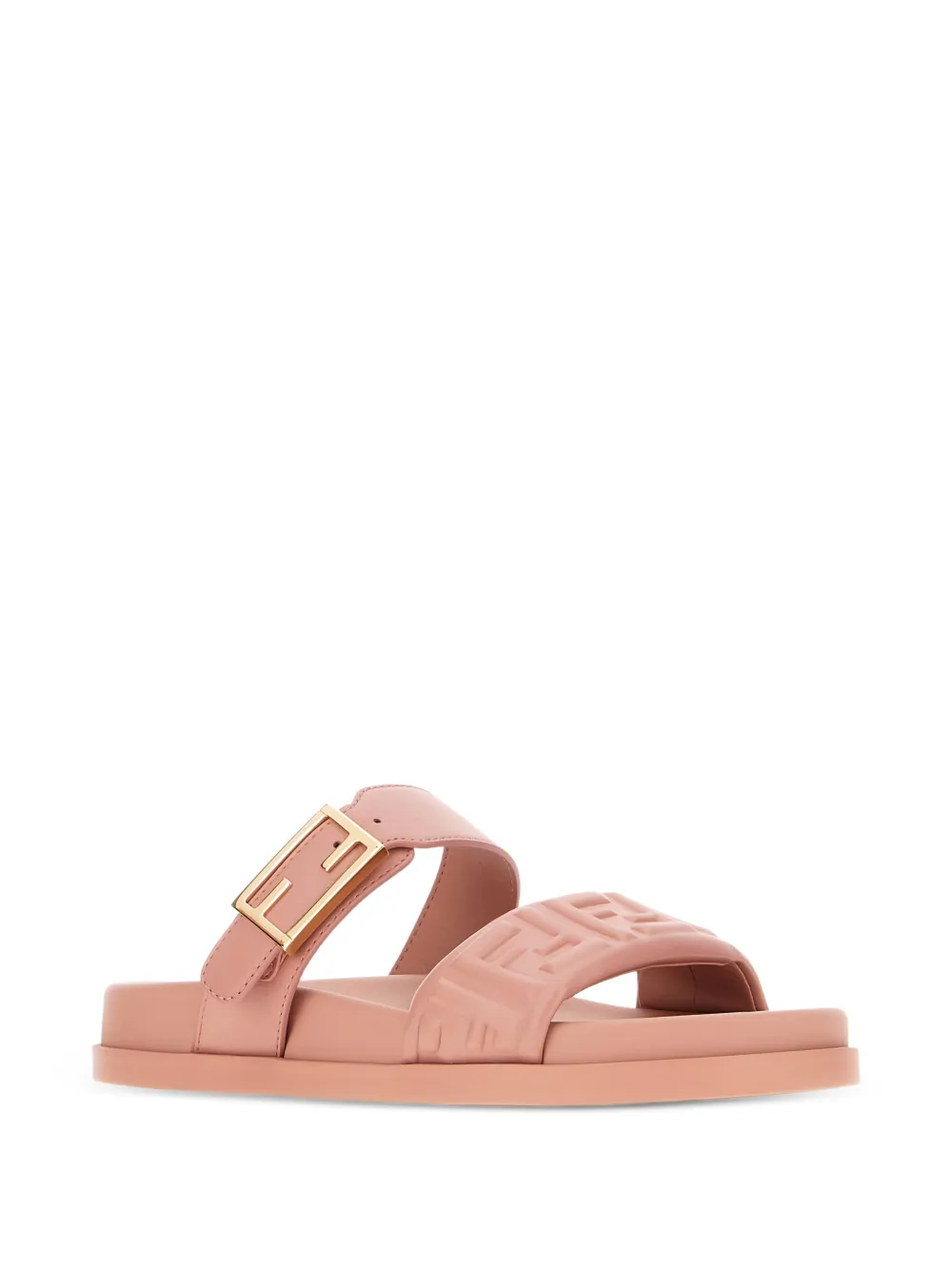 FENDI logo-embellishment sandals Roze