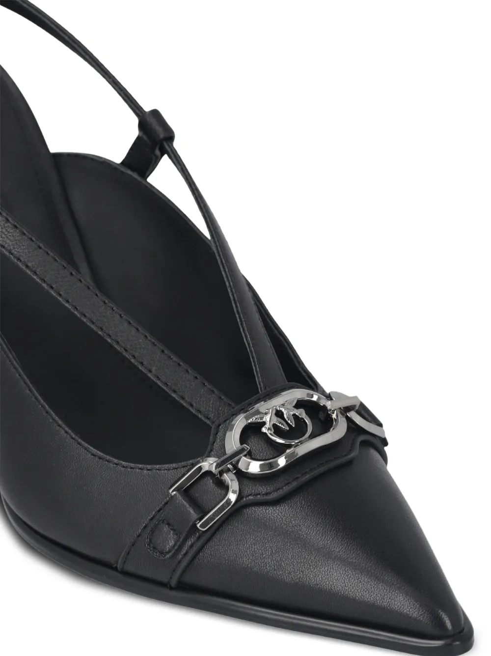 PINKO buckle-embellishment pumps Zwart