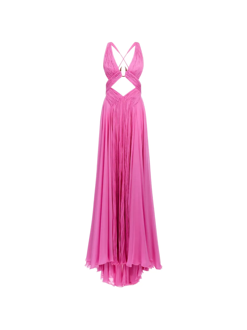 Roberto Cavalli cut-out maxi dress - Rosa