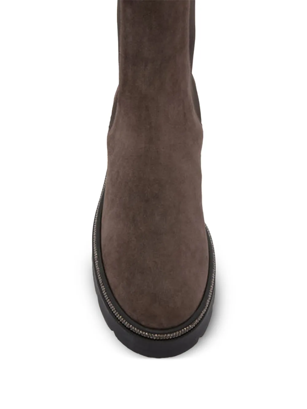 René Caovilla leather chelsea boots Bruin