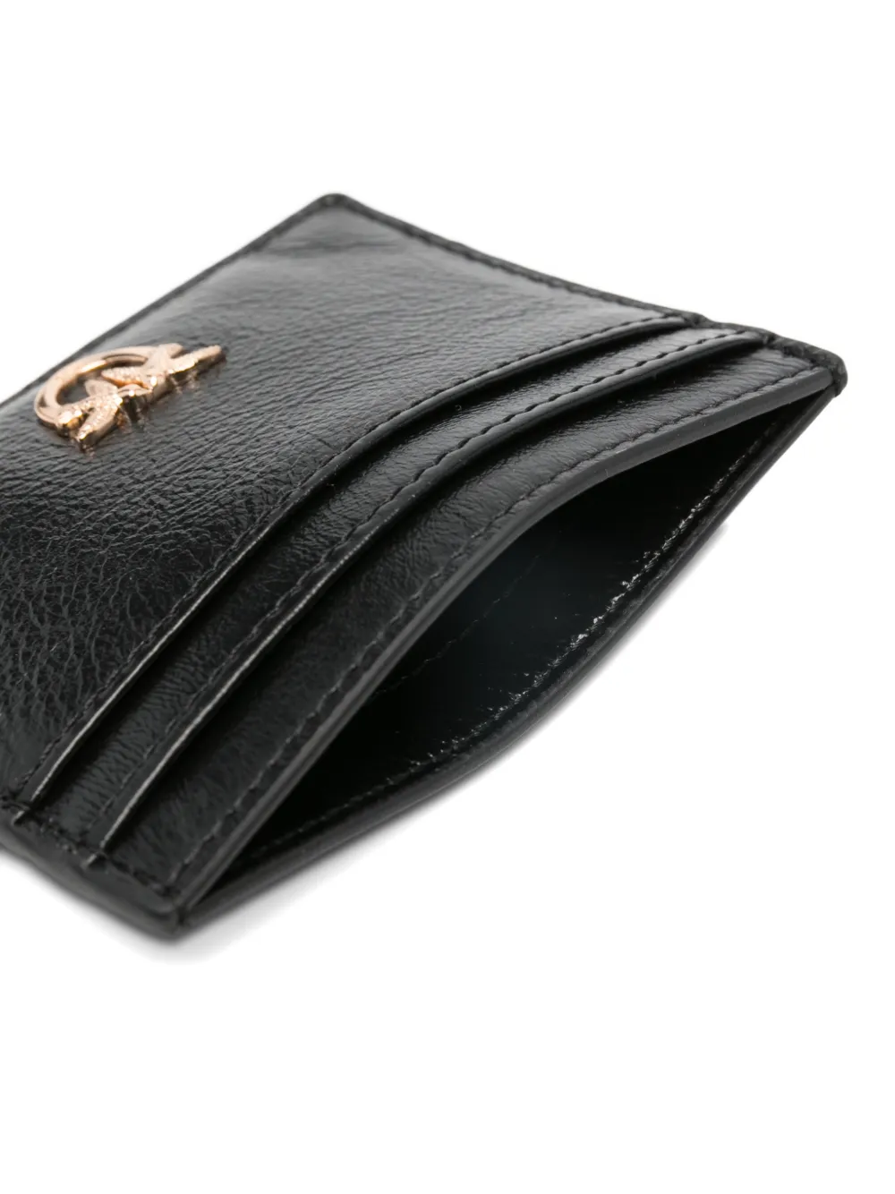 PINKO Pasjeshouder met logodetail Zwart