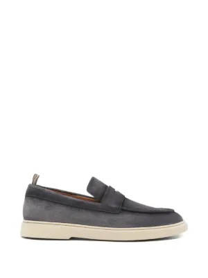 Officine Creative Suede Loafers | Grey | FARFETCH OM display picture 1