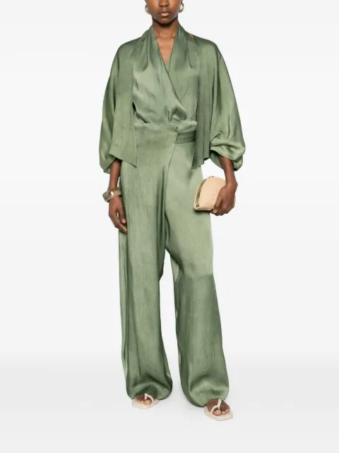 Cortana tie-front jackets