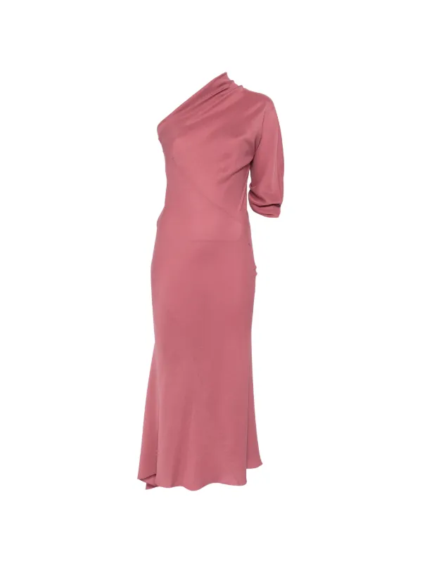 cortana red dress Cortana Twisted open-back Dress | Red