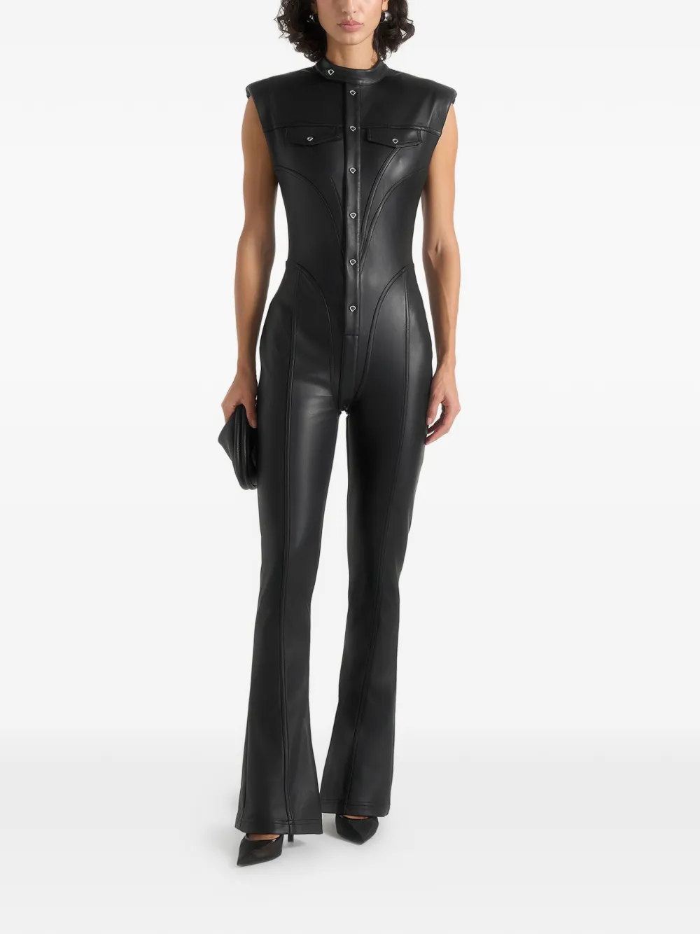 Manière De Voir Annette jumpsuit Zwart
