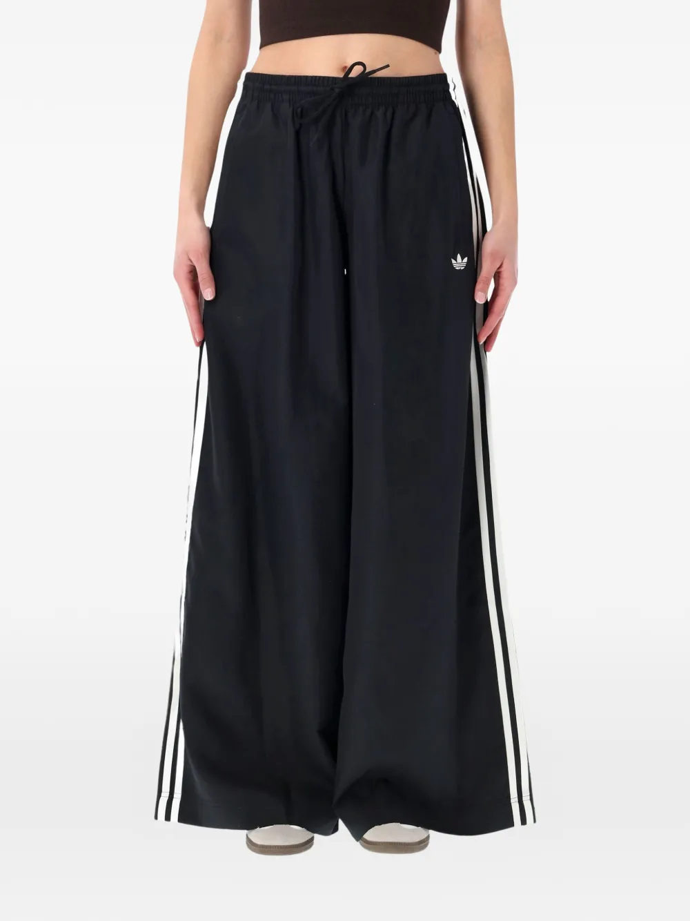 adidas stripe track pants - Nero