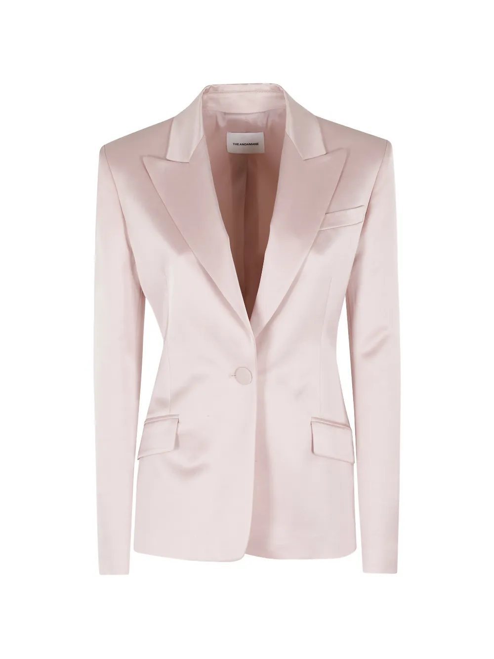 THE ANDAMANE buttoned blazer - Rosa