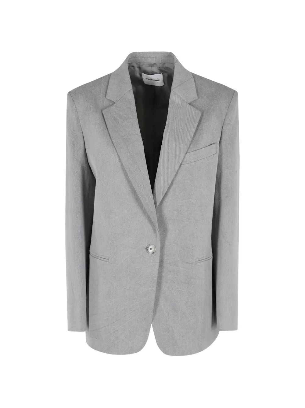 THE ANDAMANE single-breasted blazer - Grigio